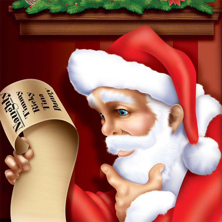12 Pack Beistle Christmas Santa Restroom Door Cover - Festive Holiday Bathroom Decor for Parties & Home - Perfect for Christmas, Office, and School Decorations
