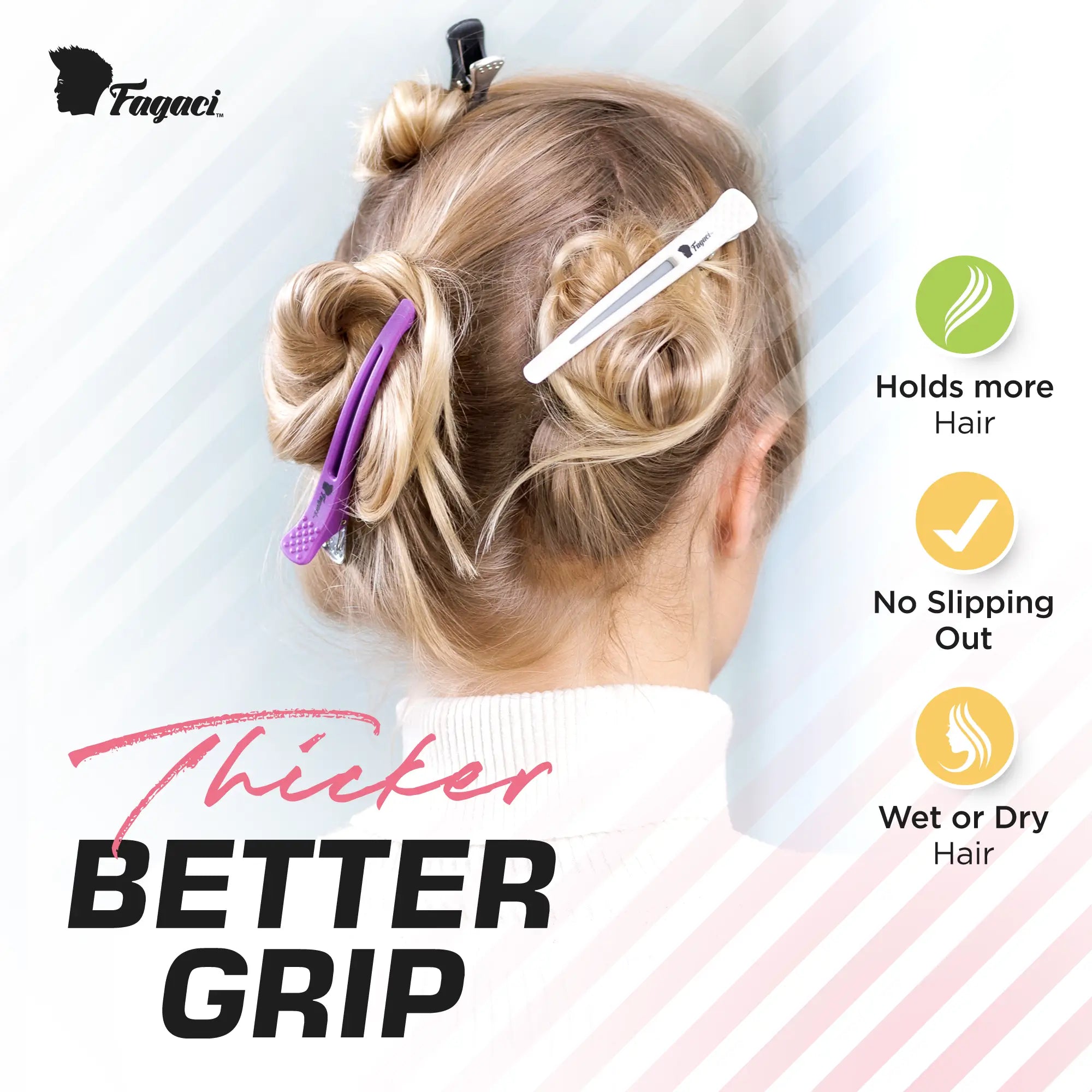 Stylish Hair Clips for Women - Non-Slip Hair Accessories for Ponytails, Braids & Updos - Perfect for Daily Wear, Parties & Weddings