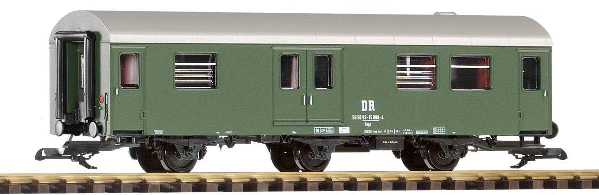 Piko 37683 G Scale DR IV Reko 3-Axle Baggage Car - Model Train Accessory for Railroad Layouts & Collectors - Perfect for Train Enthusiasts & Diorama Scenes