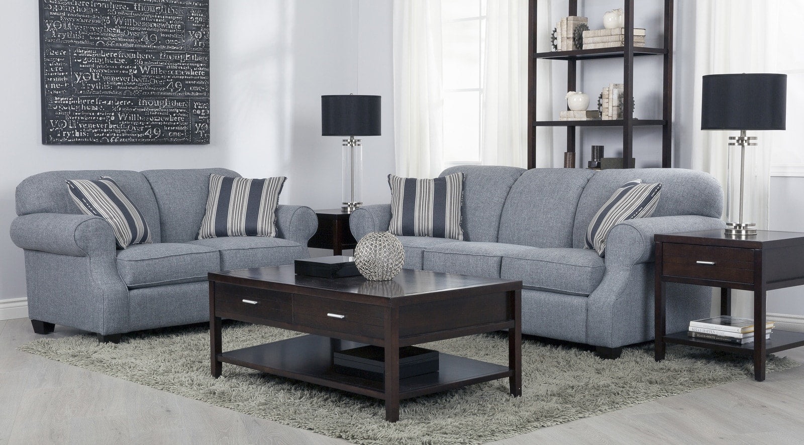 Convertible Tight Back Sofa Bed with Round Key Arms - Perfect for Small Spaces, Guest Rooms & Apartments