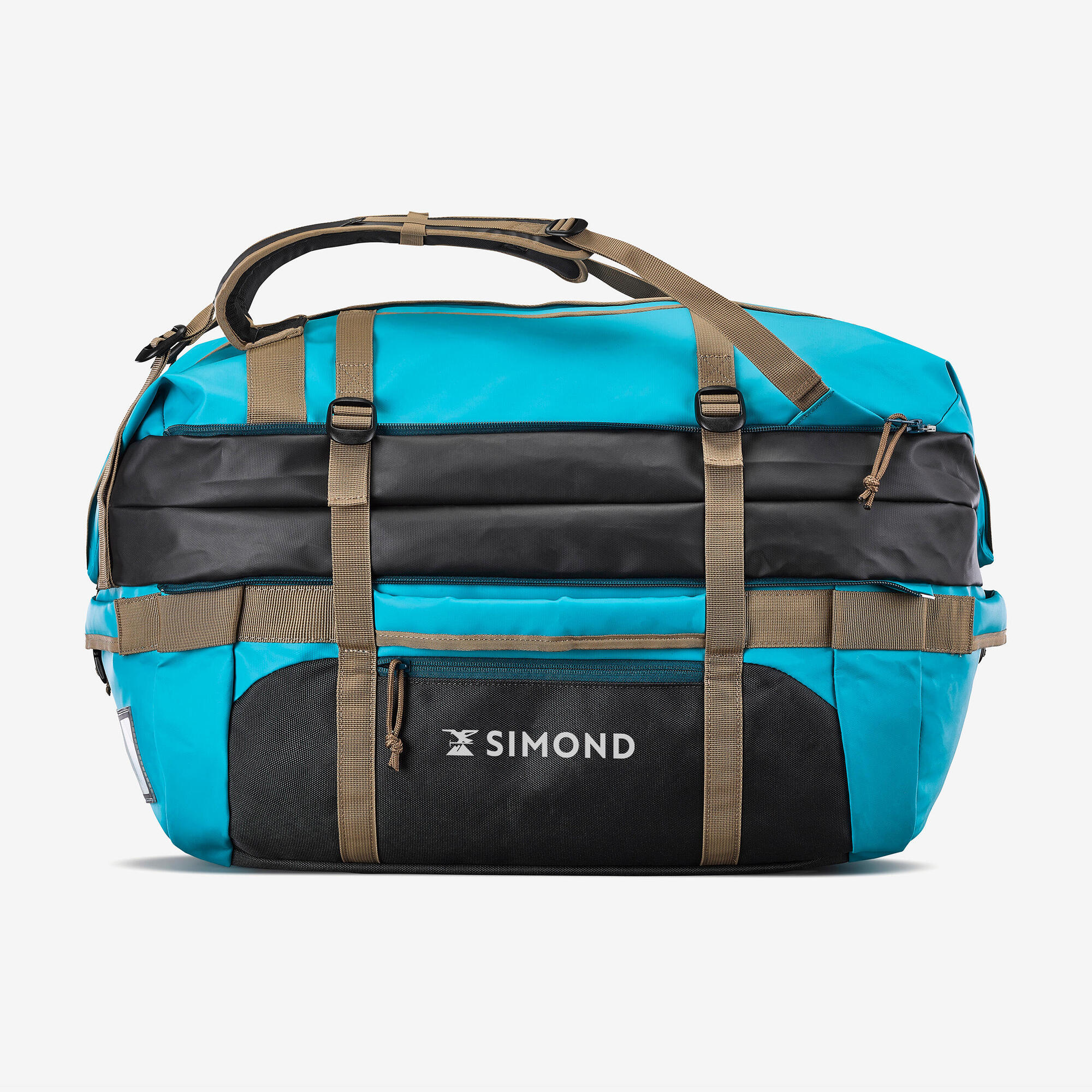 Simond 500 Extend 40-60L Waterproof Travel Duffel Bag for Camping, Hiking & Outdoor Adventures - Durable Gear Storage with Shoulder Straps