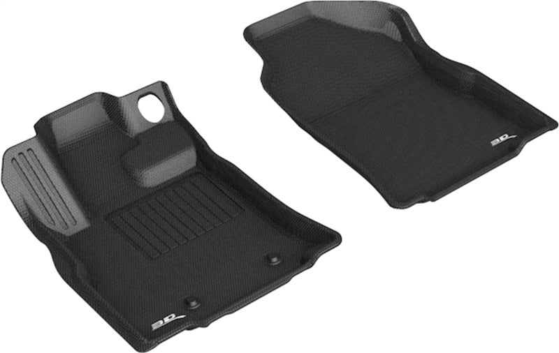 3D MAXpider Custom Fit Floor Mats for 2019-2023 Subaru Ascent Kagu 1st Row - Premium All-Weather Protection & Perfect Fit - Ideal for Family Road Trips & Daily Commutes