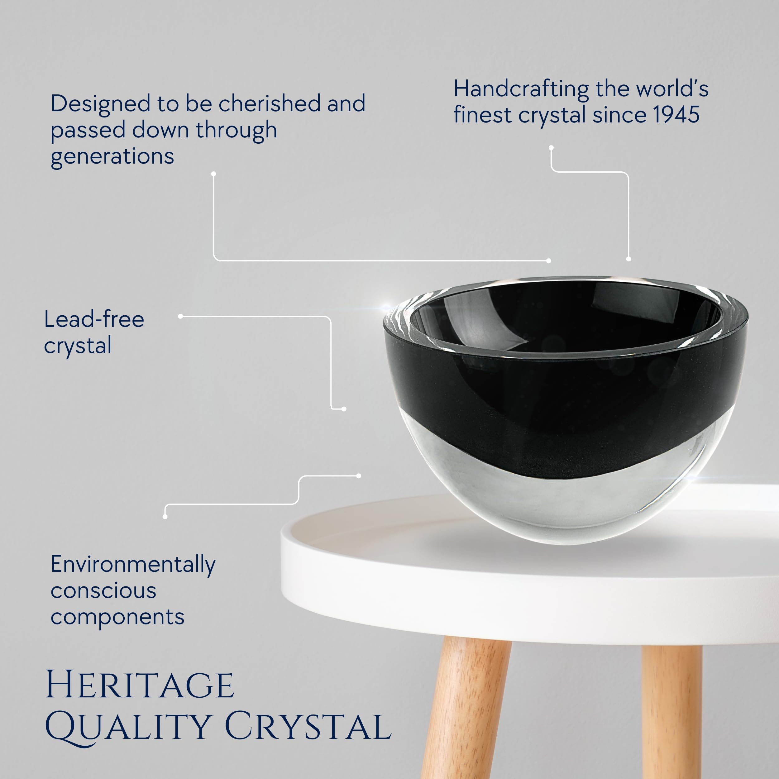 Badash Penelope Crystal Decorative Candy Dish - 6