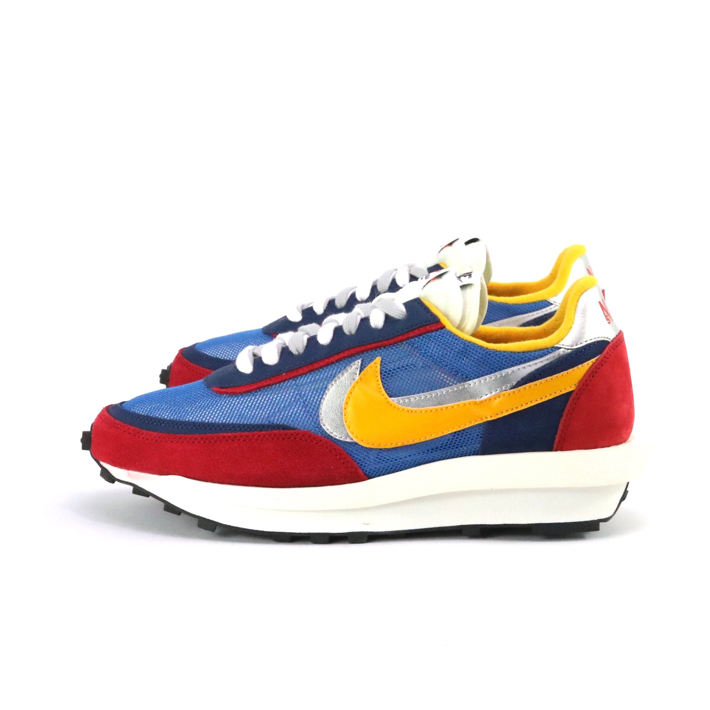 Nike x Sacai LD Waffle Sneakers - Varsity Blue & Del Sol Colorway | Lightweight Running Shoes for Men & Women | Perfect for Casual Wear, Gym & Street Style Fashion