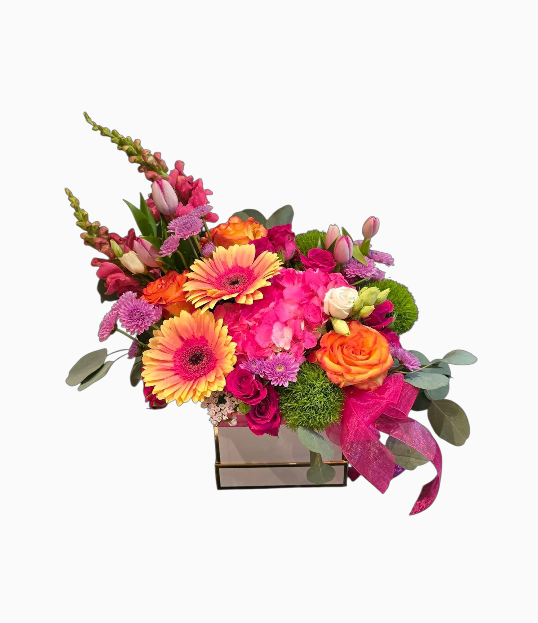 Bold Celebration Flower Box - Elegant Floral Gift for Birthdays, Anniversaries & Special Occasions | Perfect for Home Decor, Wedding Centerpieces & Party Decorations