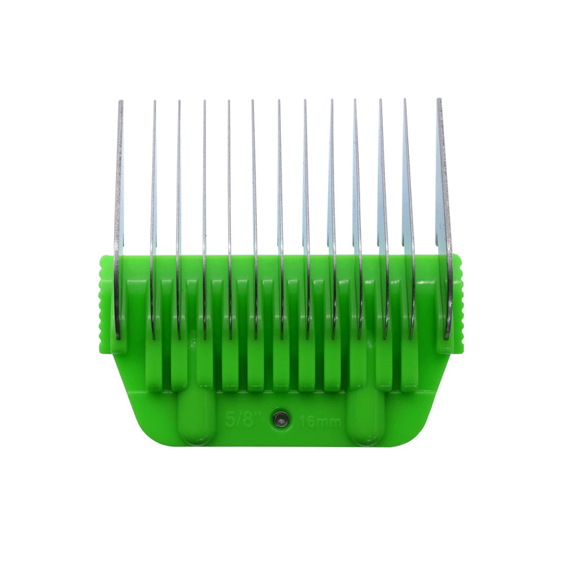 Artero Wide Metal Snap On Combs (A5 Compatible) - 8 Sizes for Professional Hairdressing & Barbering | Perfect for Salon Styling, Hair Cutting & Beard Trimming