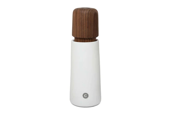 Premium Crush Grind Danish Stockholm Salt and Pepper Mill Set - Adjustable Ceramic Grinder for Gourmet Cooking, Kitchen & Dining Table Use