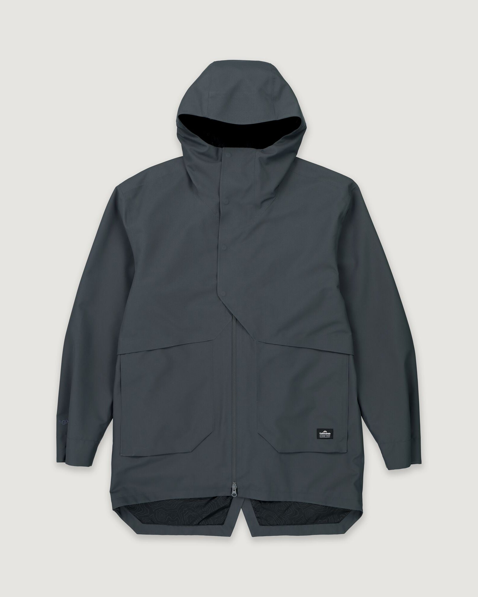 Amphi 2L Men's 3-in-1 Waterproof Parka Jacket - Graphite Color for Outdoor Hiking, Camping & Winter Activities