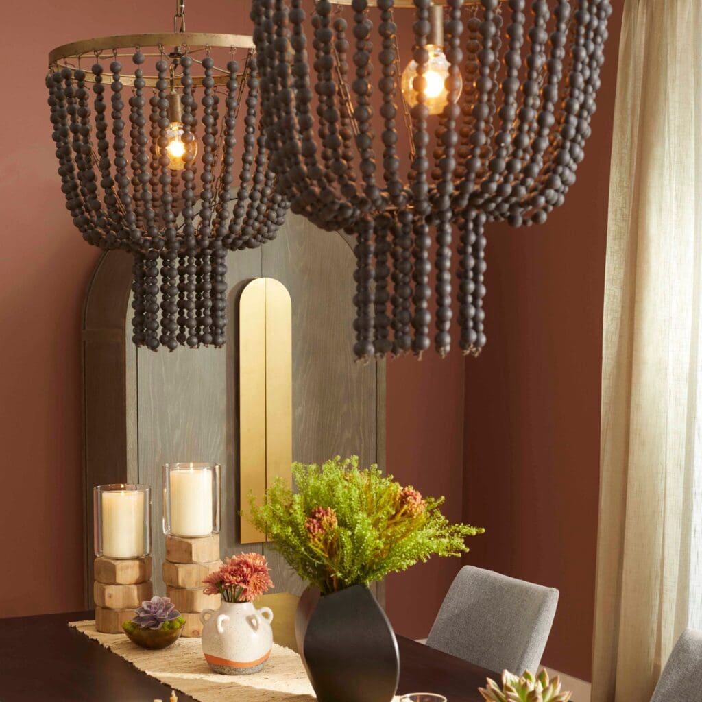 Cyan Design 11246 Black Round Hammock Pendant Light Fixture - Perfect for Dining Room, Bedroom, and Living Room Lighting