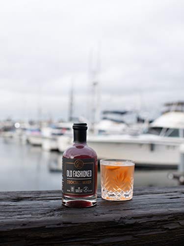 Daniel's Broiler Old Fashioned Cocktail Mix - Premium Steakhouse Craft Mixer with Bitters & Organic Sugar (375ml) - Perfect for Home Bars, Dinner Parties & Whiskey Cocktail Enthusiasts