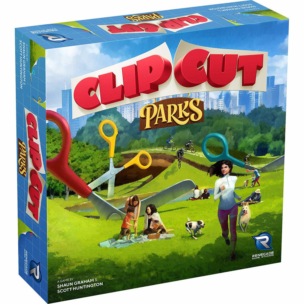 ClipCut Parks Board Game by Renegade Game Studios with Grand Park Expansion - Family Strategy Game for Nature Lovers, Perfect for Game Nights & Outdoor Enthusiasts