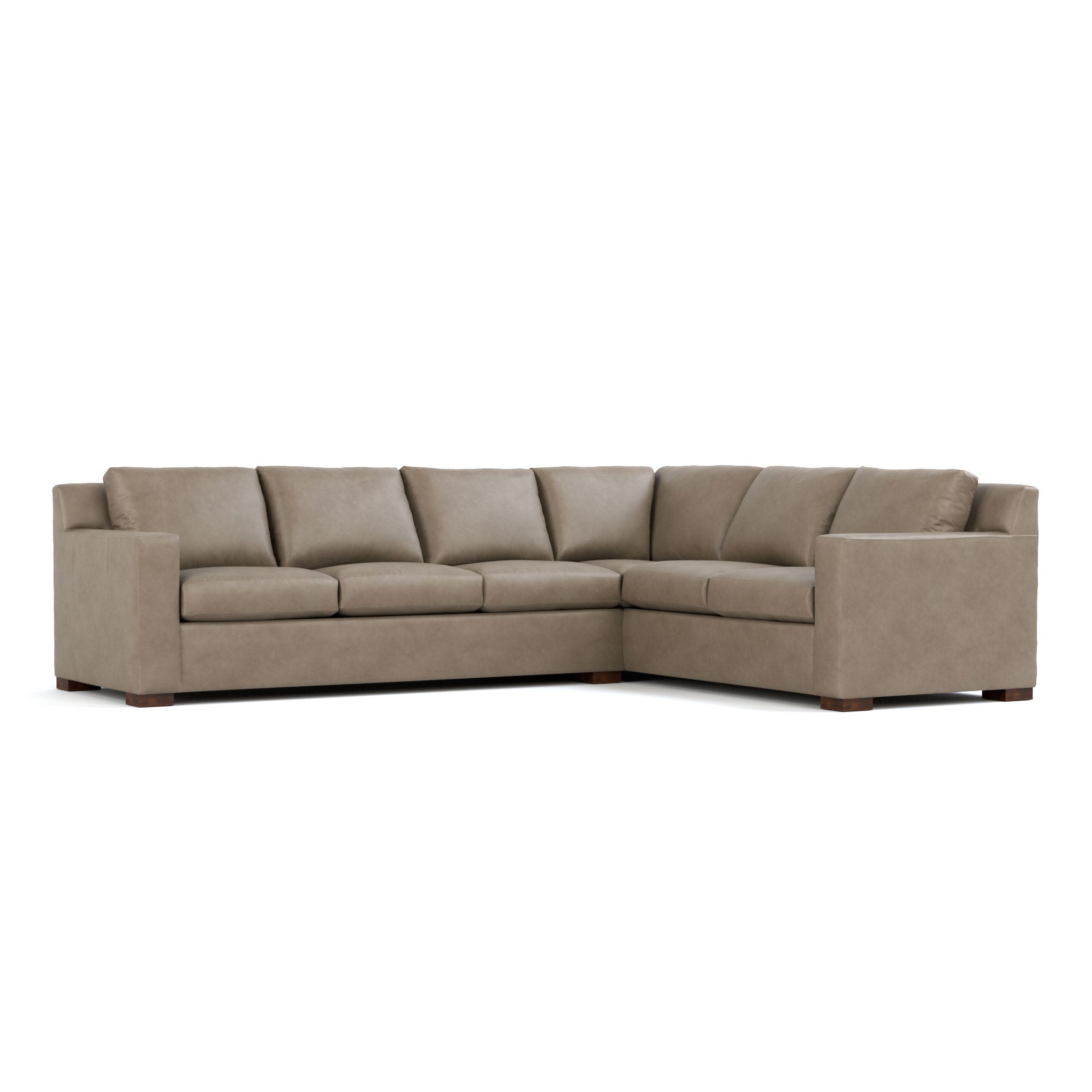 Keene Sectional Sofa - Modern L-Shaped Couch with Reversible Chaise, Soft Fabric Upholstery for Living Room, Family Room & Home Theater Comfort