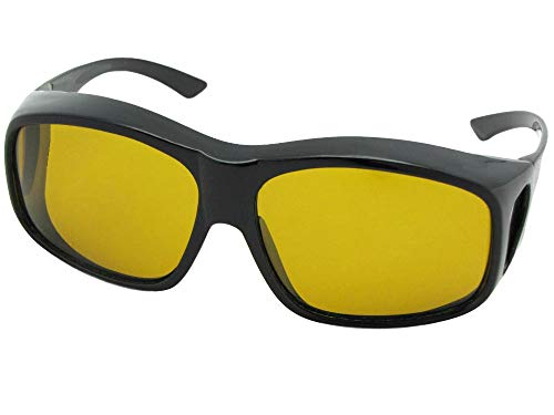 Black-dark Yellow Lens