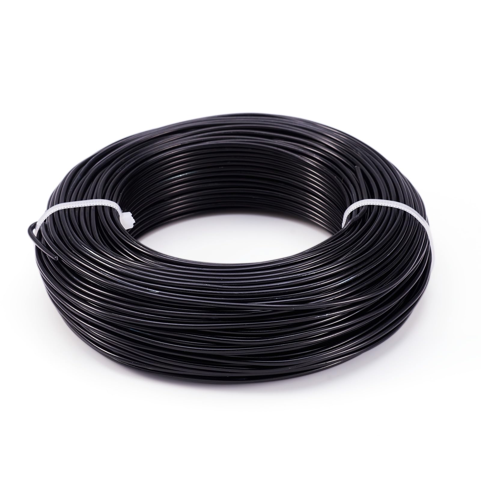 Fashewelry 12 Gauge Aluminum Wire 180 Feet Black - Bendable Metal Craft Wire for Jewelry Making, Beading, DIY Crafts, Home Decor & Art Projects