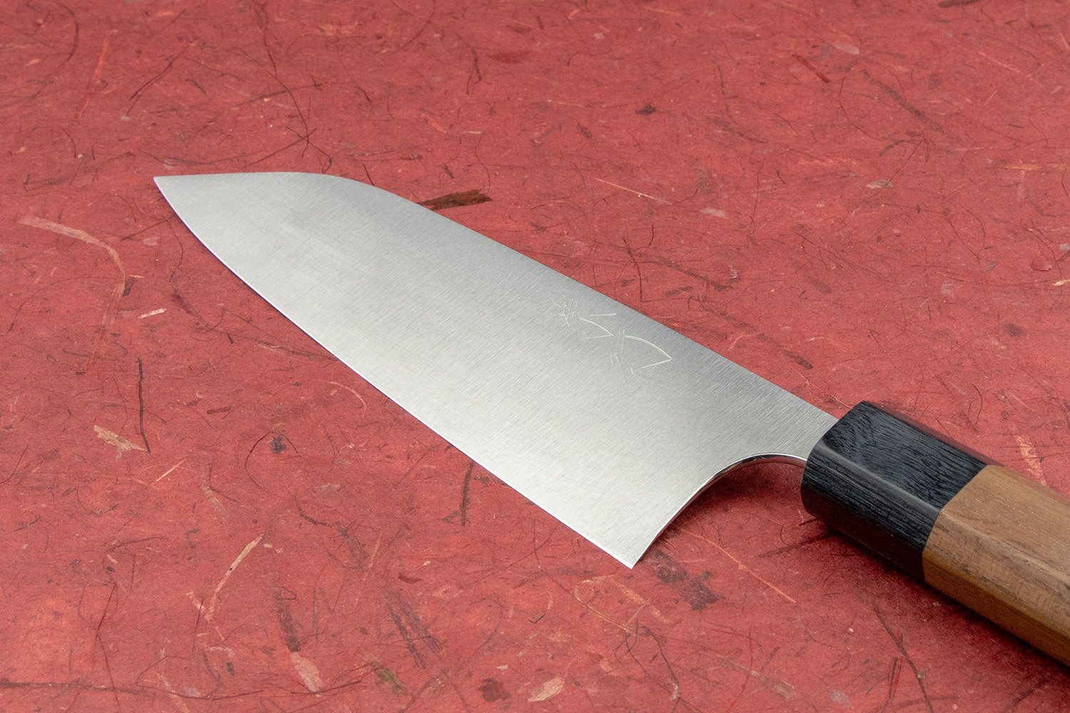 Premium Shibata Koutetsu Type 3 AS Migaki Santoku Knife 165mm - Japanese High-Carbon Steel Chef Knife for Professional Cooking & Home Kitchen Use
