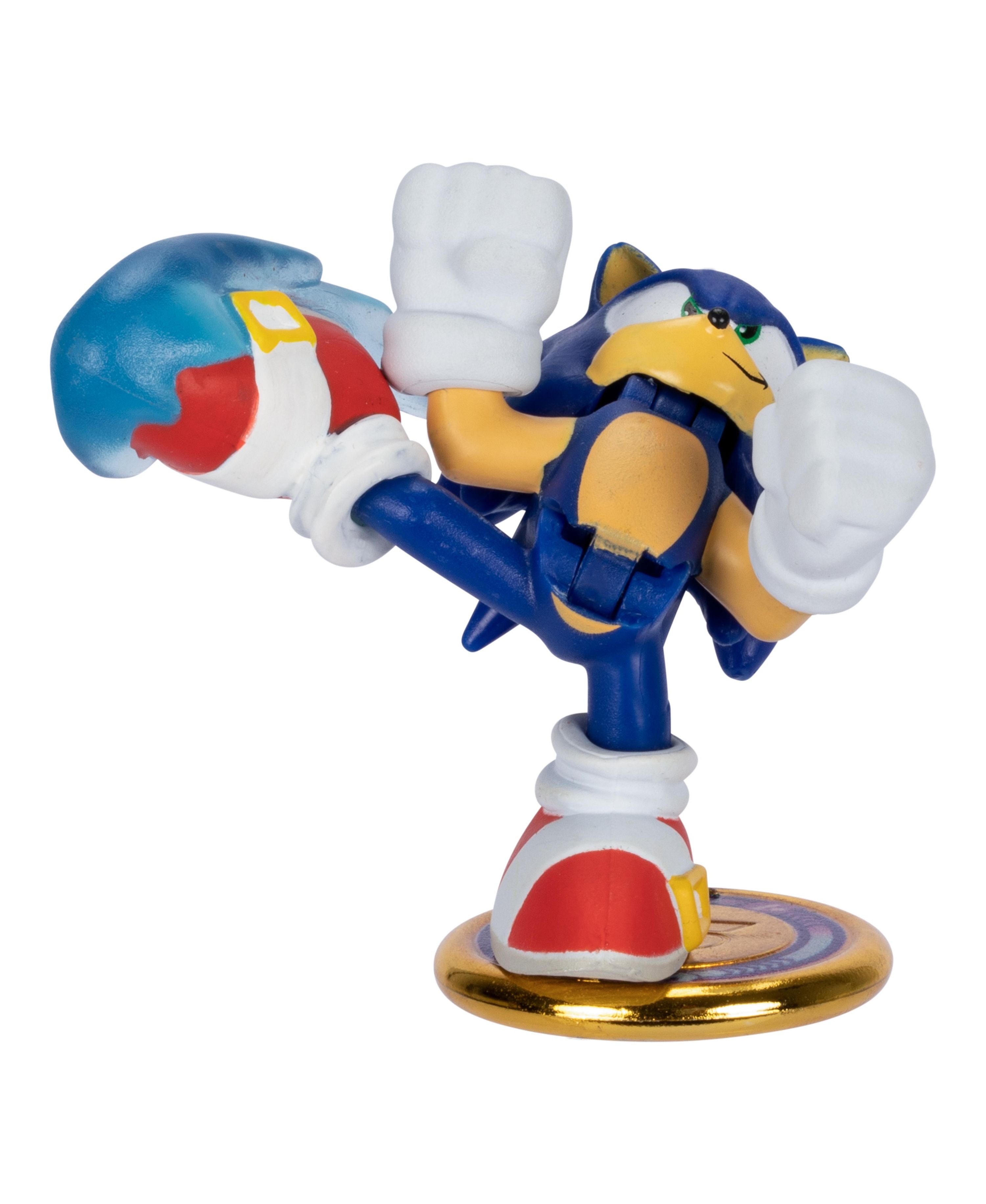 Akedo Sonic the Hedgehog vs Knuckles S1 Battle Pack - Action Figure Toy Set for Kids, Collectible Fighting Game Characters - Perfect for Playtime, Gifts & Display