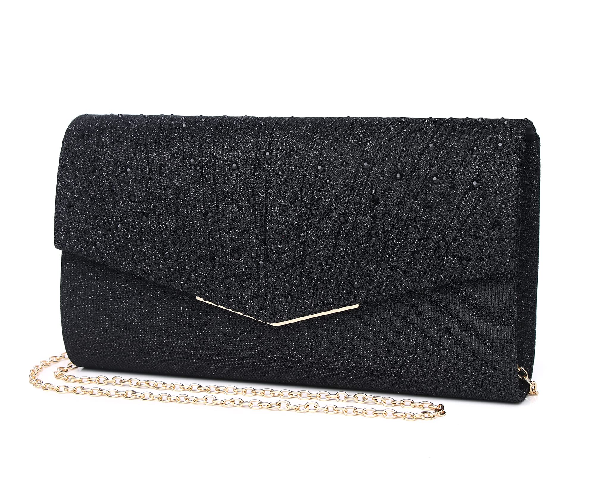 Sparkling Rhinestone Clutch Purse for Women - Elegant Evening Bag for Wedding, Prom, Party | Perfect Christmas Gift & Special Occasion Accessory | Great for Date Night, Gala Events & Formal Dinners