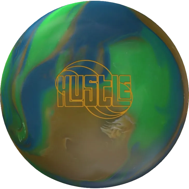 Roto Grip Hustle Earth Bowling Ball - High Performance Reactive Resin for Hook & Control - Perfect for League Play & Tournament Bowlers
