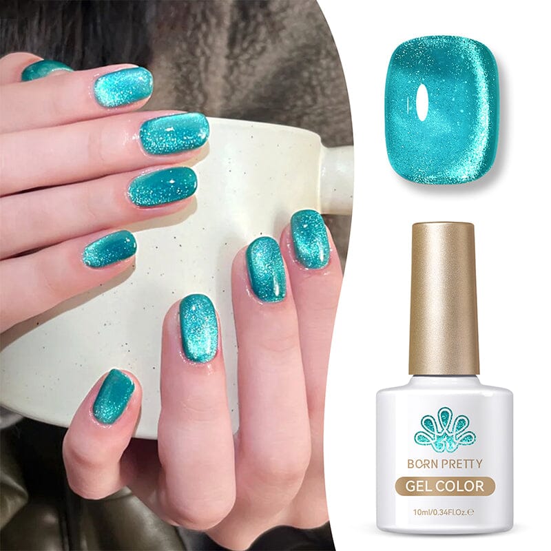 Blue Cat Magnetic Gel Polish MY36 Melbourne - 10ml Long-Lasting Nail Polish for Salon & Home Manicures - Perfect for Nail Art & Special Occasions