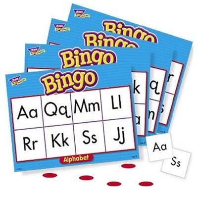 Alphabet Bingo Game for Kids - Fun Educational Learning Activity for Preschool & Kindergarten - Perfect for Classroom & Homeschooling
