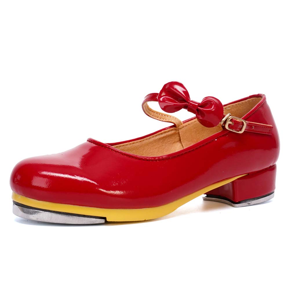 HROYL Kids Tap Shoes for Boys & Girls - TL208/258 for Dance Practice