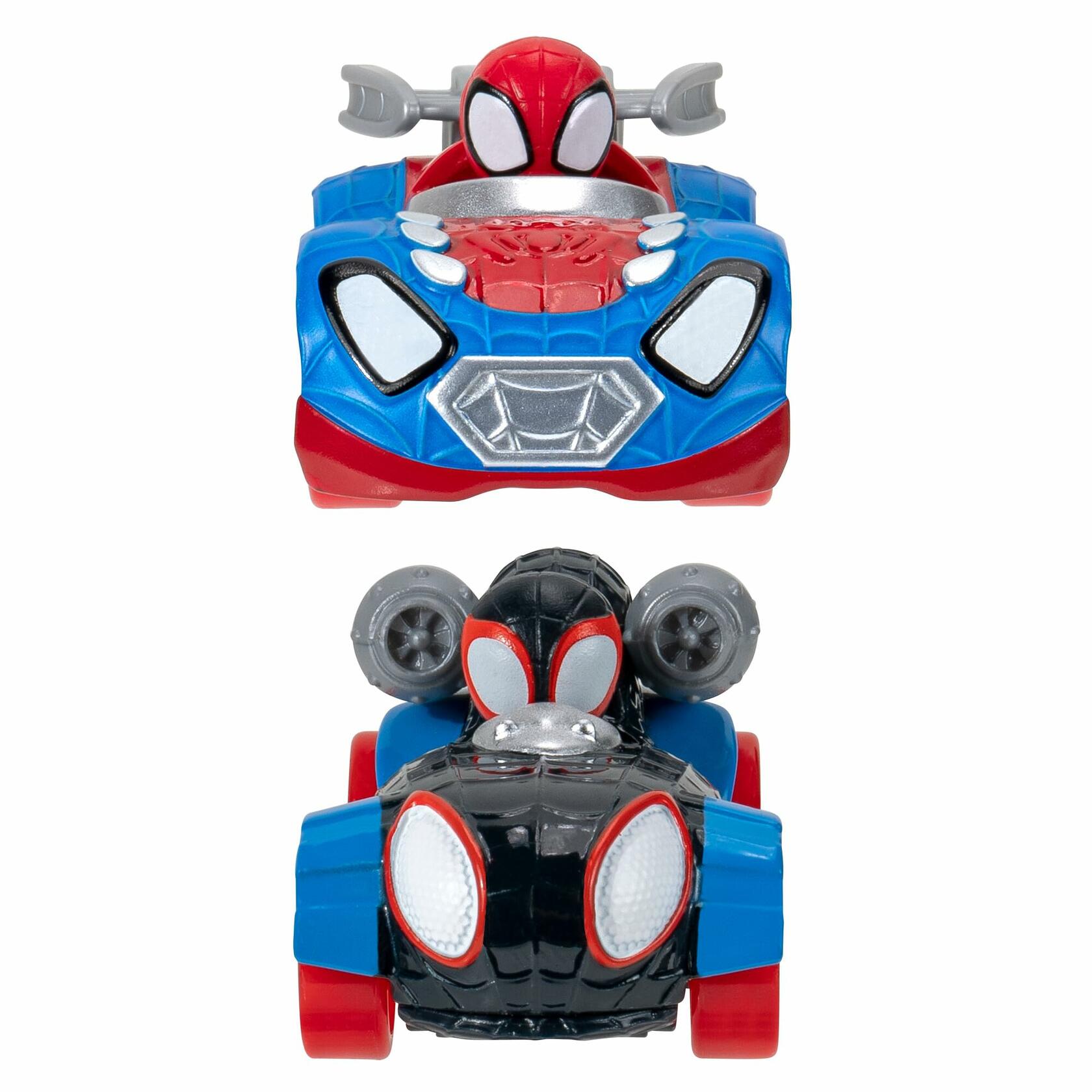 MARVEL Spidey and His Amazing Friends Amazing Metals City Track Set - 24 Inch Tall Spider-Man Toy Playset for Kids | Superhero Action Figure Playset for Birthday Gifts & Indoor Pretend Play