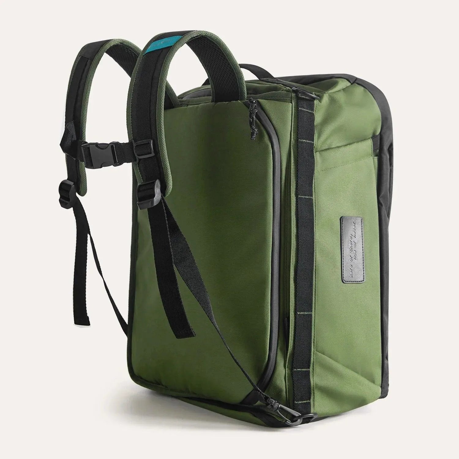 Paz 43L Duffle Backpack - Waterproof Travel Duffel Bag with Shoulder Strap for Gym, Camping & Weekend Getaways
