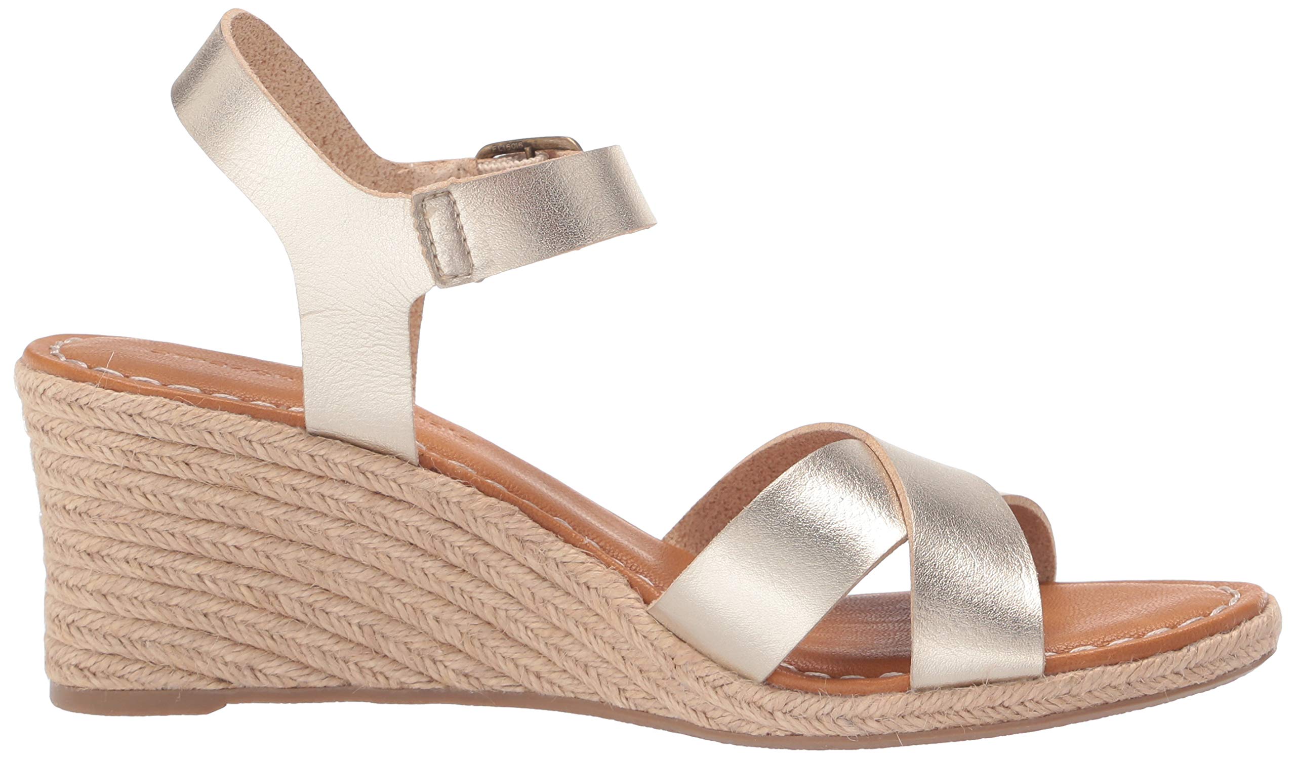 Amazon Essentials Women's Espadrille Wedge Sandal - Comfortable Summer Casual Shoes for Beach, Vacation & Everyday Wear