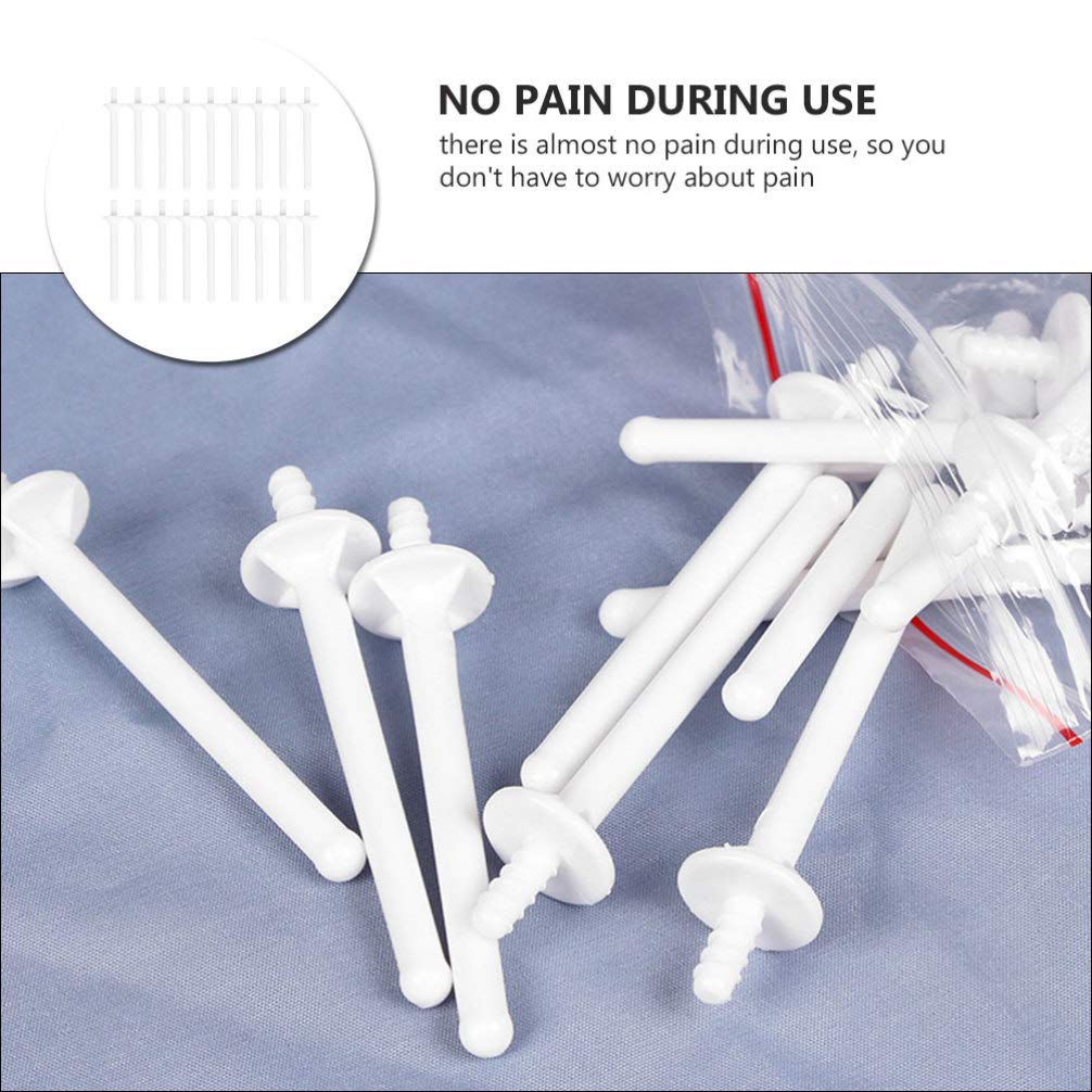 60pcs Nose Hair Waxing Sticks - Professional Nasal Wax Applicators for Painless Hair Removal & Nostril Cleaning - Wax Sticks for Men's Grooming, Eyebrow Shaping & Facial Hair Removal - Perfect for Home Spa & Salon Use