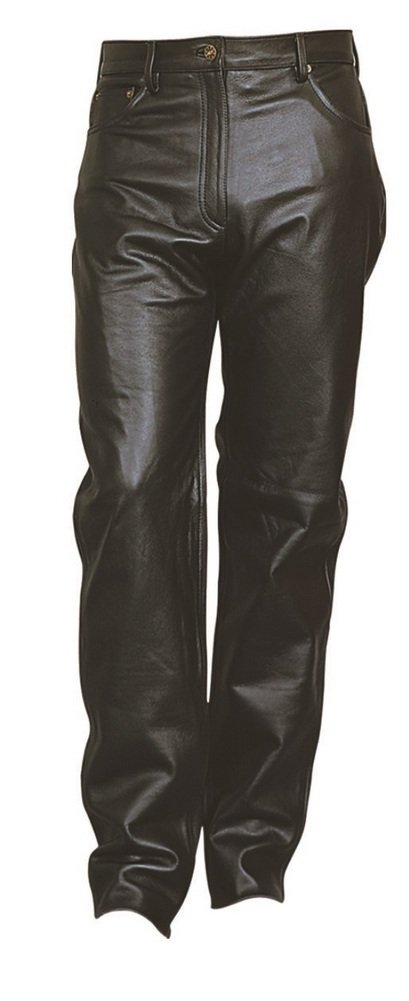 Women's AL2550 Plain Black Pants Size 10 - Comfortable Stretch Work Pants for Office & Business Casual Wear