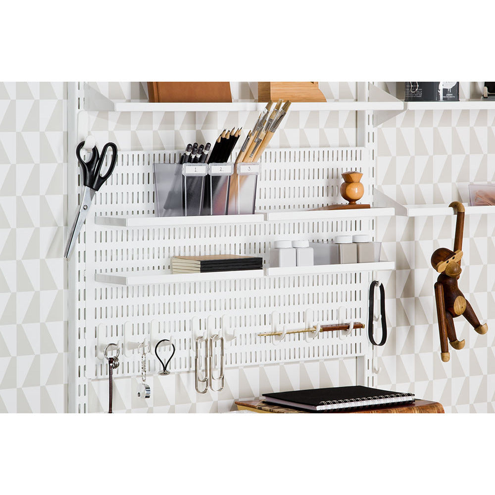 Peg Board Organizer - Heavy Duty Wall Mounted Pegboard Panel for Garage, Workshop & Home Storage | Perfect for Tools, Supplies & DIY Projects
