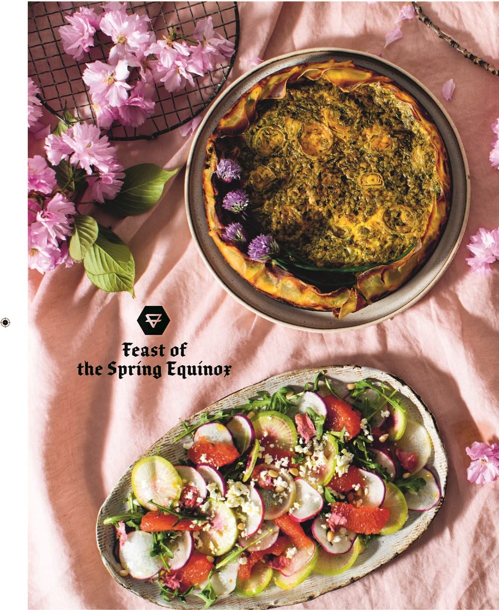 The Witch's Feast: A Kitchen Grimoire - Magical Recipes & Spells for Modern Witches | Perfect for Pagan Holidays, Moon Rituals & Kitchen Witchcraft