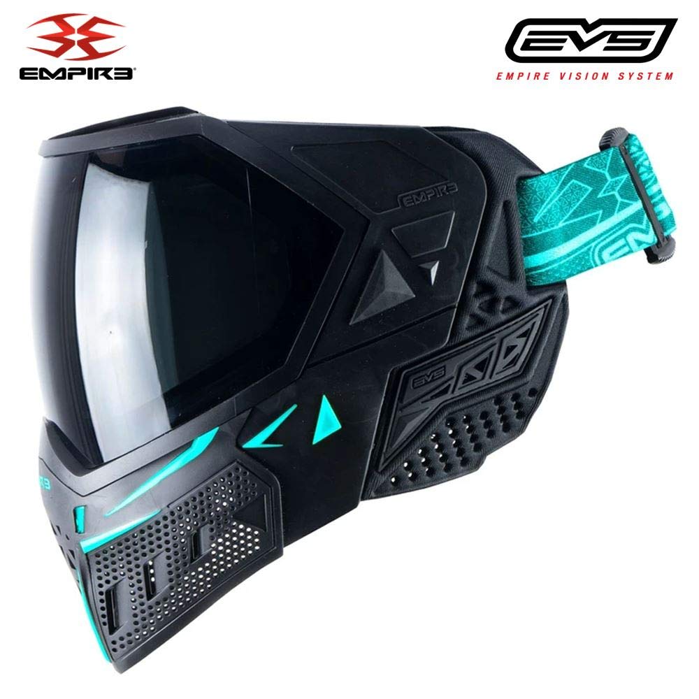 EMPIRE EMPI-21 Full Face Airsoft Mask - Tactical Paintball Goggles with Anti-Fog Lens for Airsoft, Paintball & Outdoor Shooting Sports - Perfect for Milsim, Skirmish & Field Combat Games