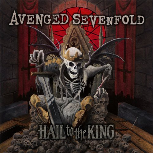 Avenged Sevenfold - Hail to the King Vinyl LP Record | Heavy Metal Music Album for Collectors & Fans | Perfect for Home Listening & Music Enthusiasts