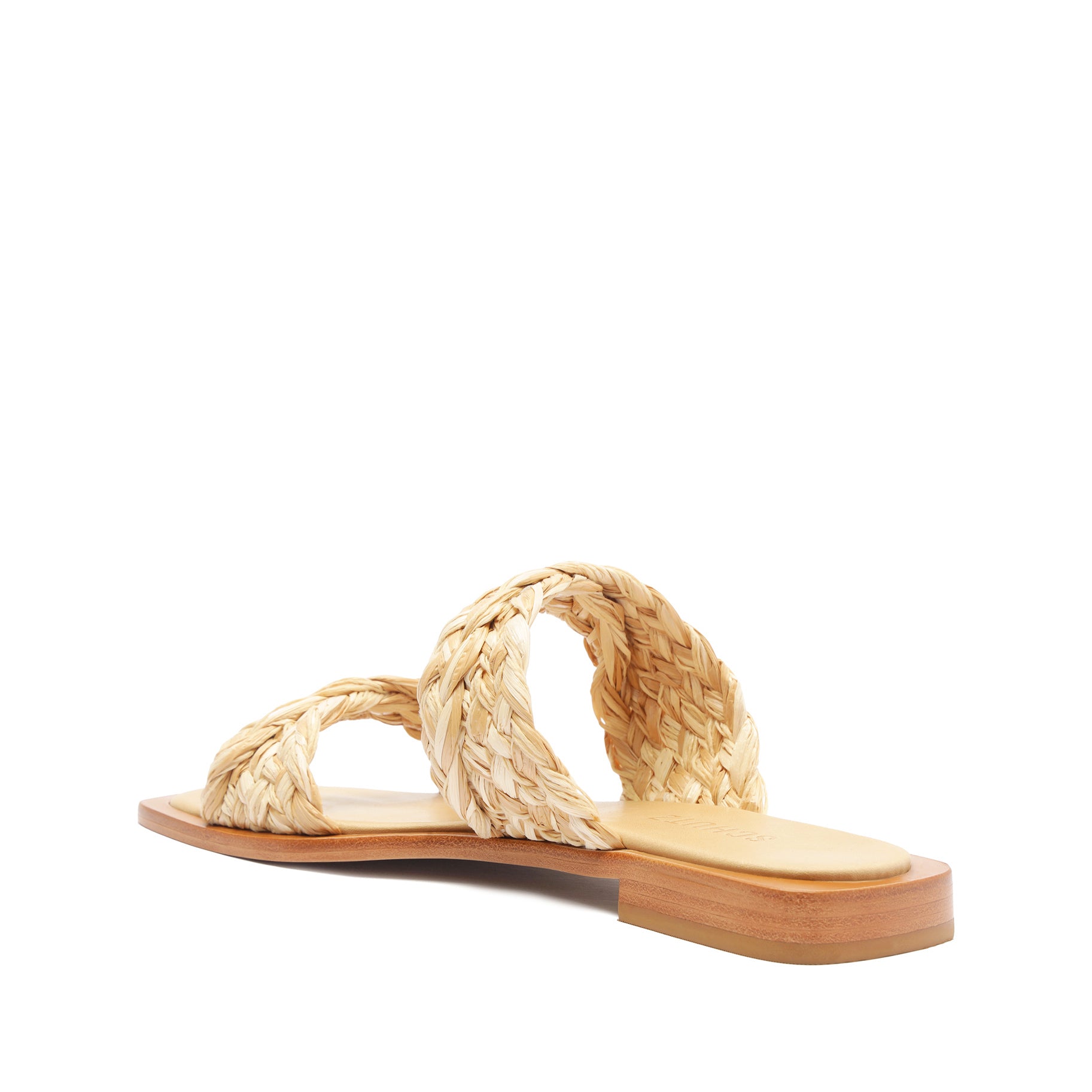 Amani Women's Straw Flat Sandals - Comfortable Summer Beach Sandals for Women, Casual Boho Flip Flops for Vacation, Poolside, and Outdoor Wear