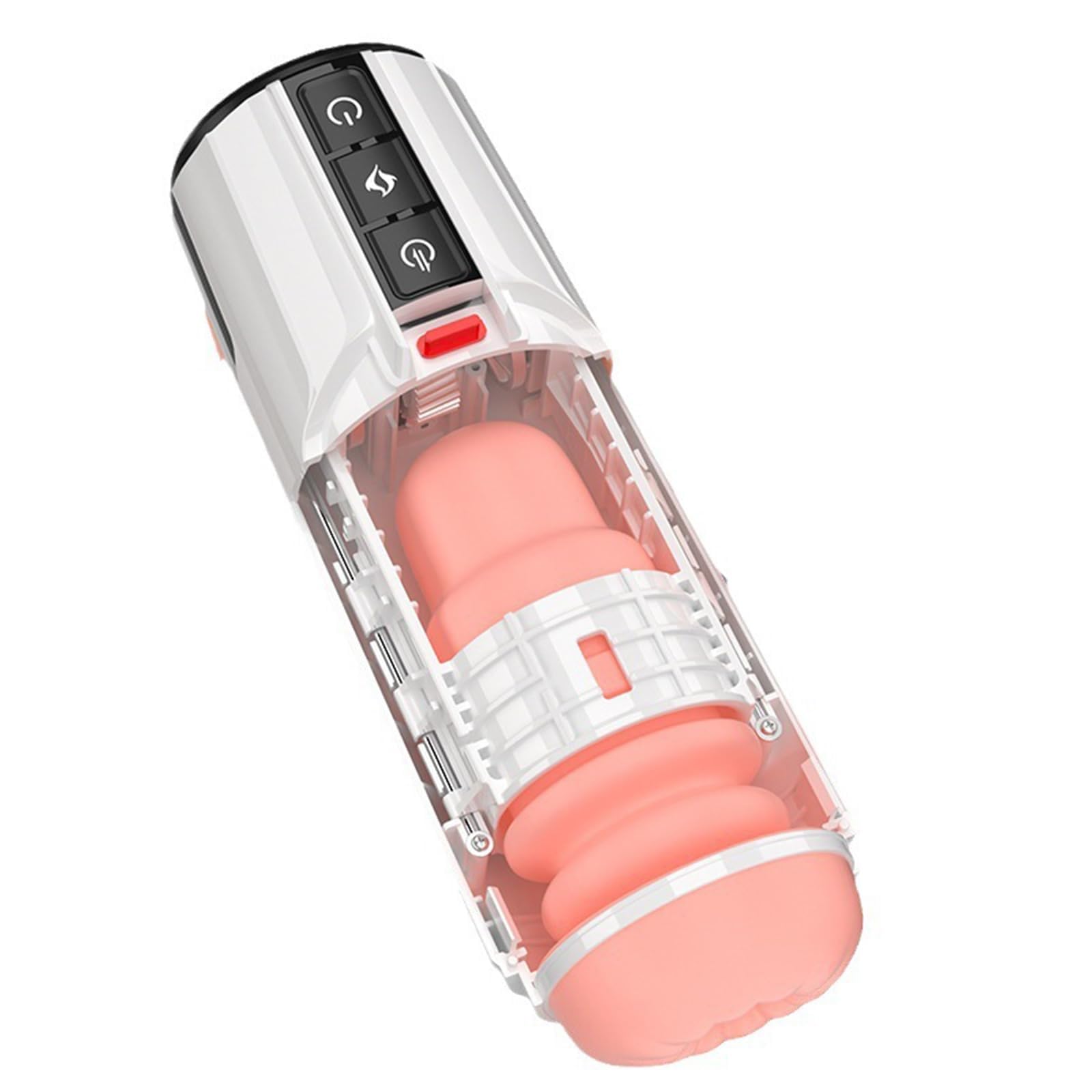Automatic Male Masturbator - Penis Pump & Vibration Stroker with Heating & Sucking Function - Adult Sex Toy for Men - Perfect for Solo Play & Enhanced Pleasure