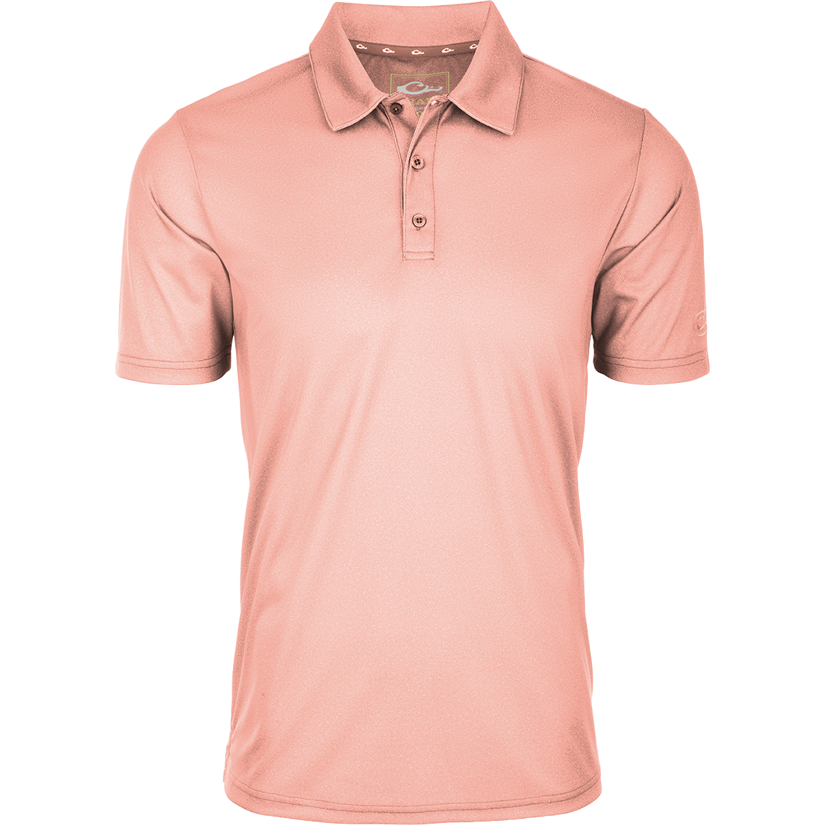 Performance Heather Polo Shirt Short Sleeve for Men - Comfortable & Breathable Casual Wear for Golf, Office, and Outdoor Activities