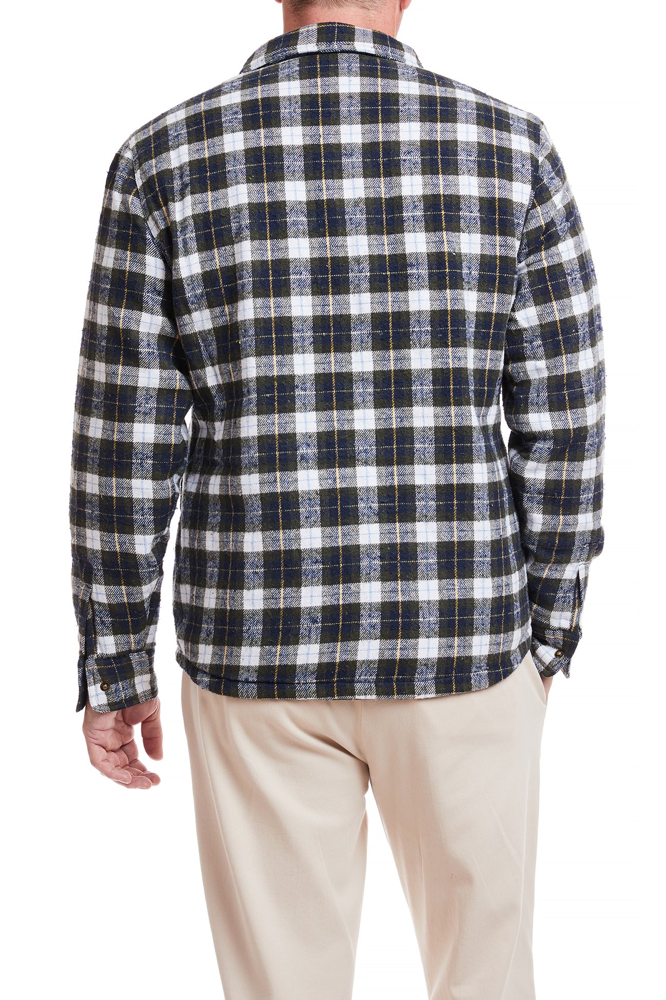 Nantucket Flannel Windowpane Shacket - Cozy Overshirt for Men & Women | Perfect for Fall Layering, Outdoor Adventures & Casual Wear