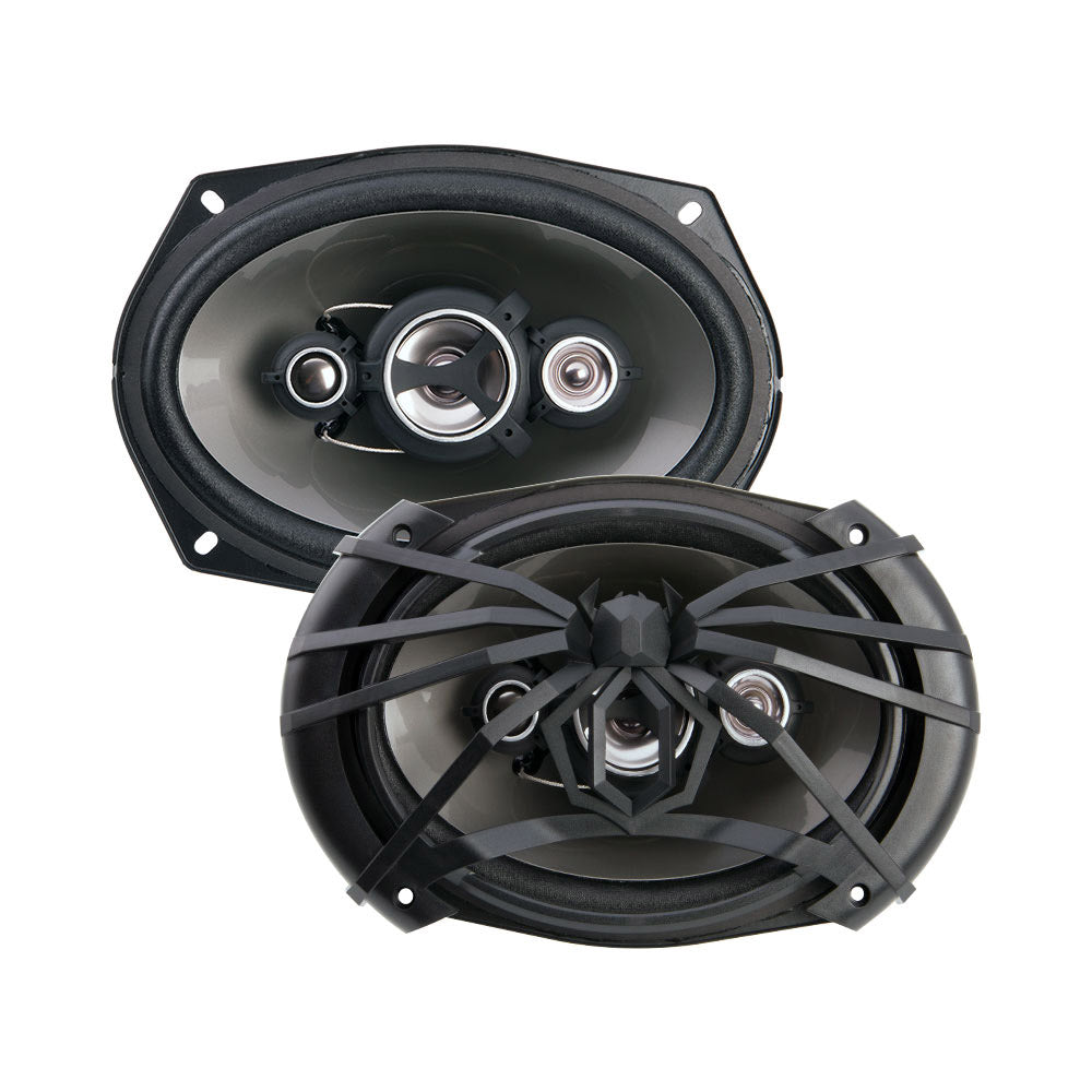 Soundstream AF.694 Arachnid Series 6x9 Inch 4-Way Car Speakers - 170W RMS Power, 4 Ohm Impedance - Perfect for Car Audio Upgrades & Enhanced Bass Performance