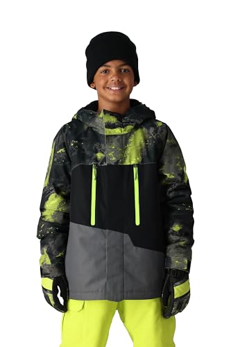 Lime Hemisphere Colorblock