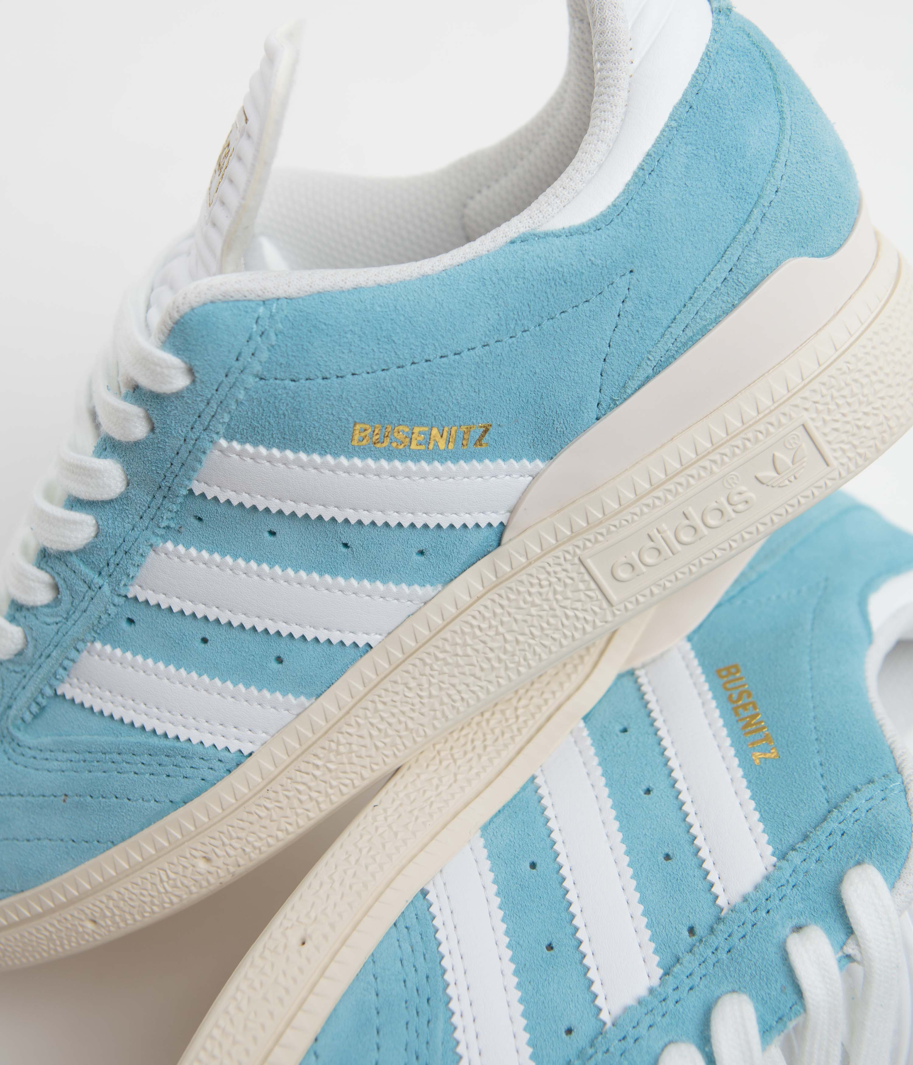 Adidas Busenitz Shoes - Preloved Blue, FTWR White, Chalk White | Men's Skateboarding Sneakers for Street Style & Urban Fashion