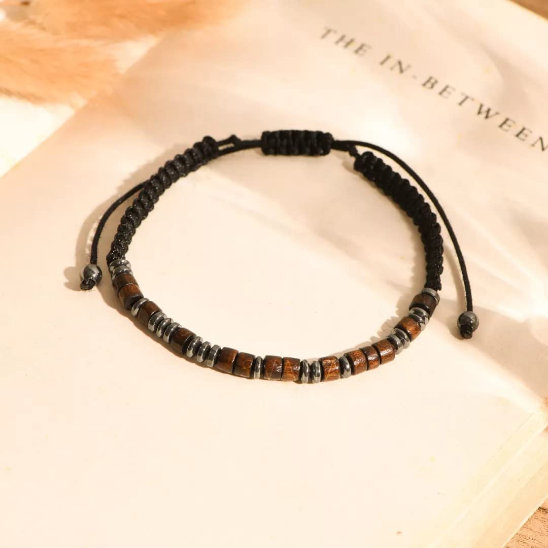Handmade Braided Rope Bracelet Gift for Son from Mom - Perfect for Birthdays & Special Occasions