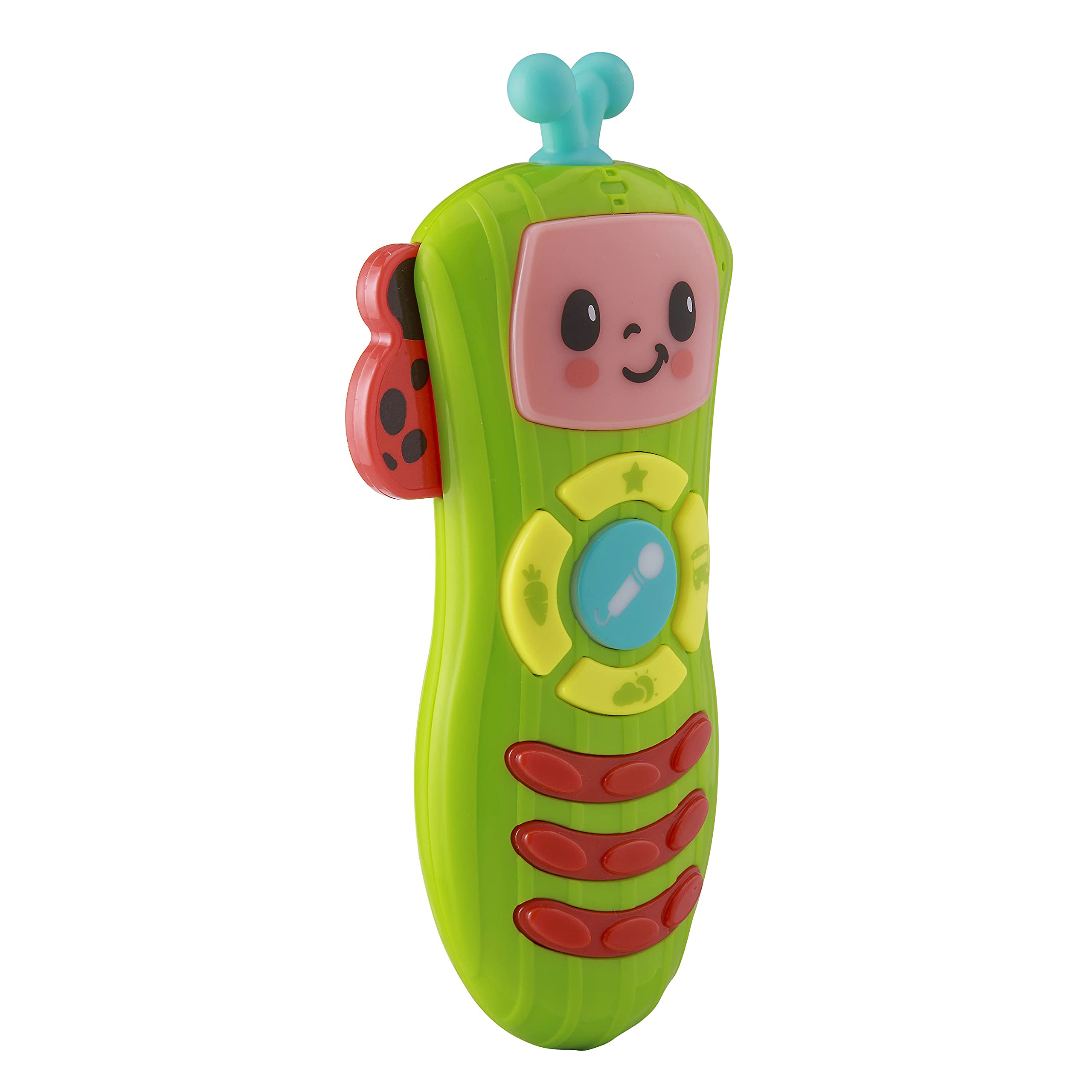 eKids Cocomelon Toy Remote Control - Musical Learning Toy with Nursery Rhymes for Toddlers & Kids | Interactive Educational Gift for Birthday & Christmas | Perfect for Home Play & Preschool Learning