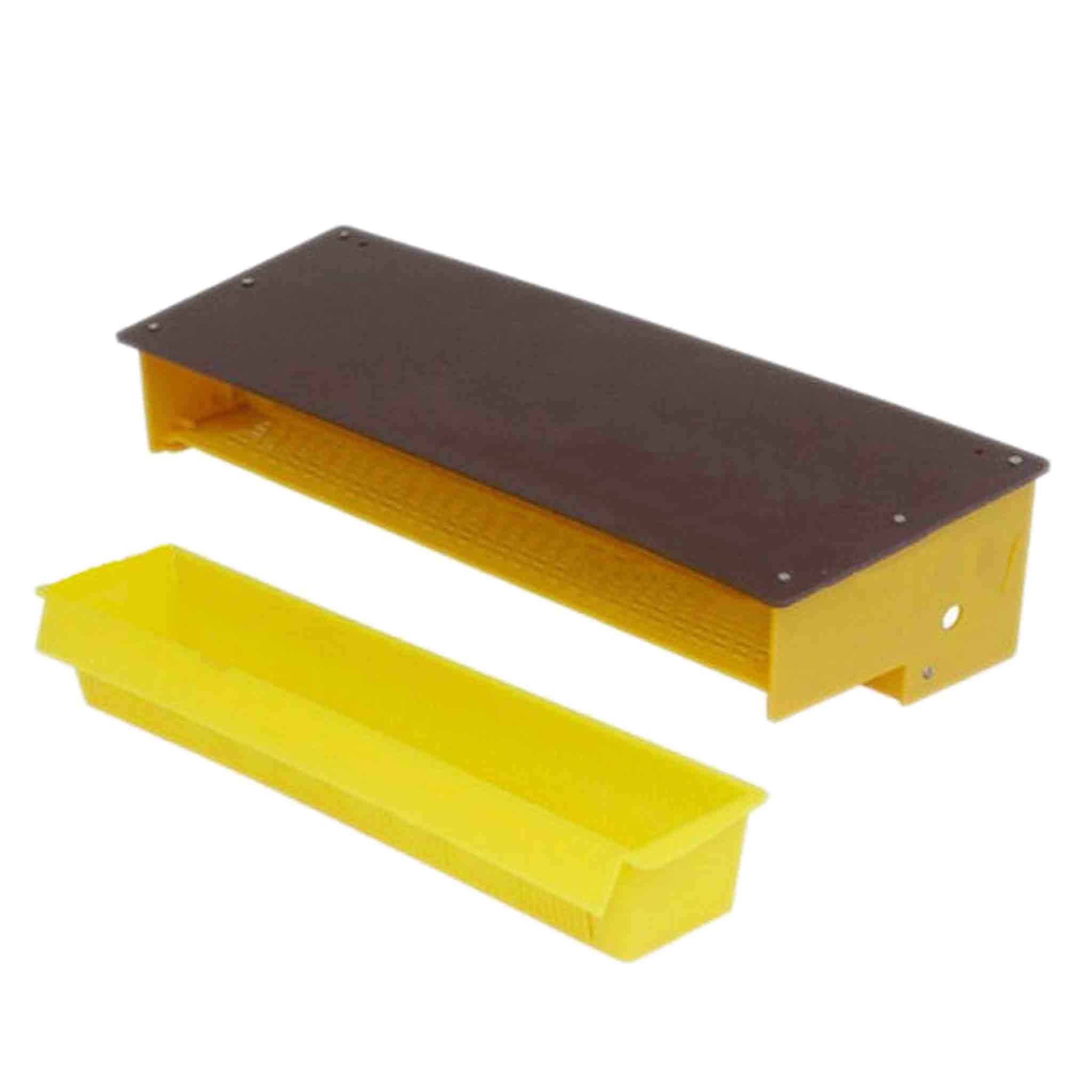 Removable Plastic Ventilated Pollen Trap Collector with Pollen Collecting Tray - Perfect for Beekeeping, Honey Harvesting & Pollen Collection