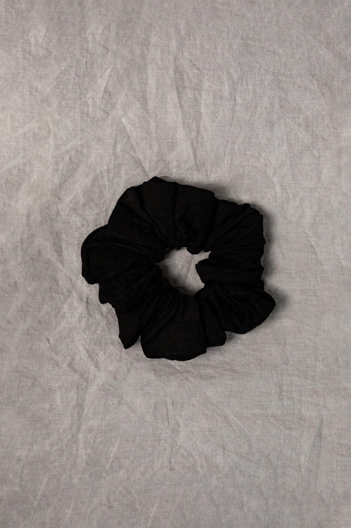 100% Upcycled Jersey Lite Scrunchie Hair Ties - Soft & Stretchy Eco-Friendly Hair Accessories for Women & Girls - Perfect for Workouts, Yoga, and Everyday Use