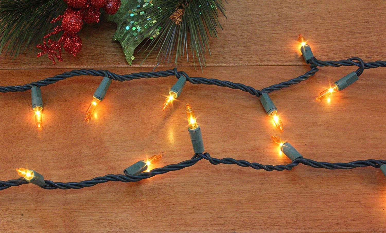 150 Count Christmas String Lights - 31.9ft UL Certified Mini Lights for Indoor & Outdoor Decor (120V) - Perfect for Holiday Tree, Patio, Garden and Home Decoration