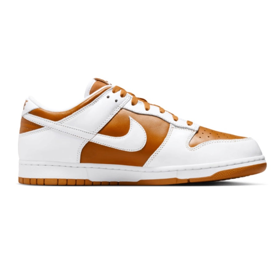 Nike Dunk Low QS CO.JP Reverse Curry Dark Curry White Sneakers - Stylish & Comfortable for Casual Wear, Street Fashion & Sneaker Collectors