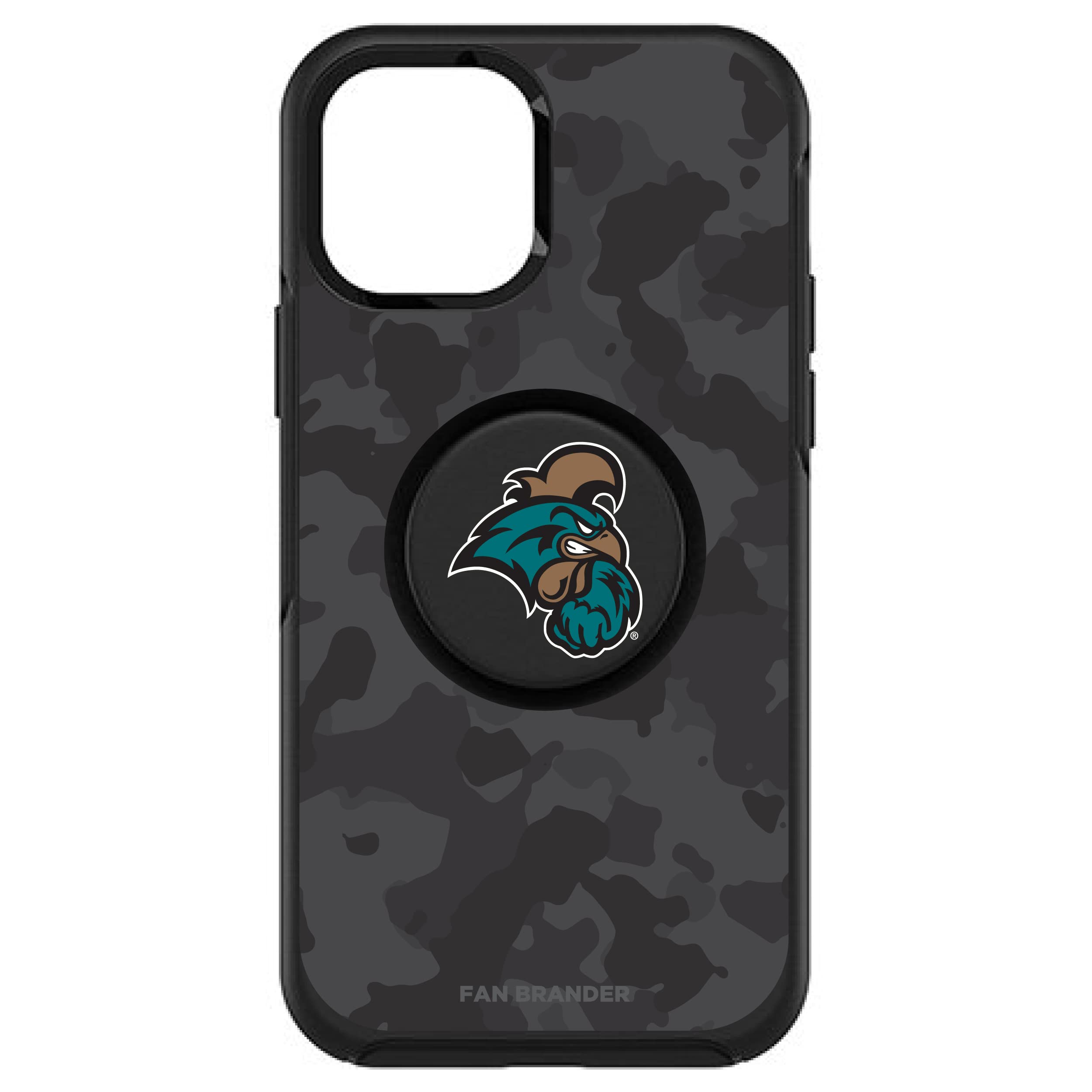 NCAA Licensed OtterBox Phone Case with PopSocket & Urban Camo Design - Durable Protection for iPhone & Samsung | Perfect for College Fans, Outdoor Adventures & Daily Use
