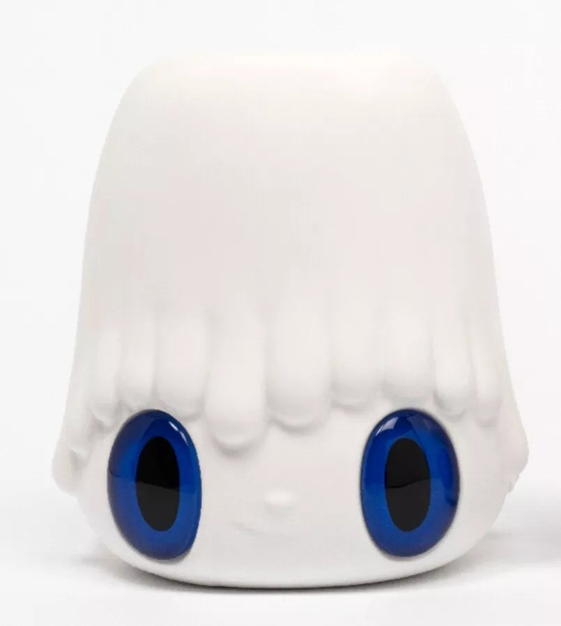 Javier Calleja Pot Pop Top Flower Vase with Blue Eyes - Modern Ceramic Home Decor for Living Room, Bedroom & Office (2021 Collection)