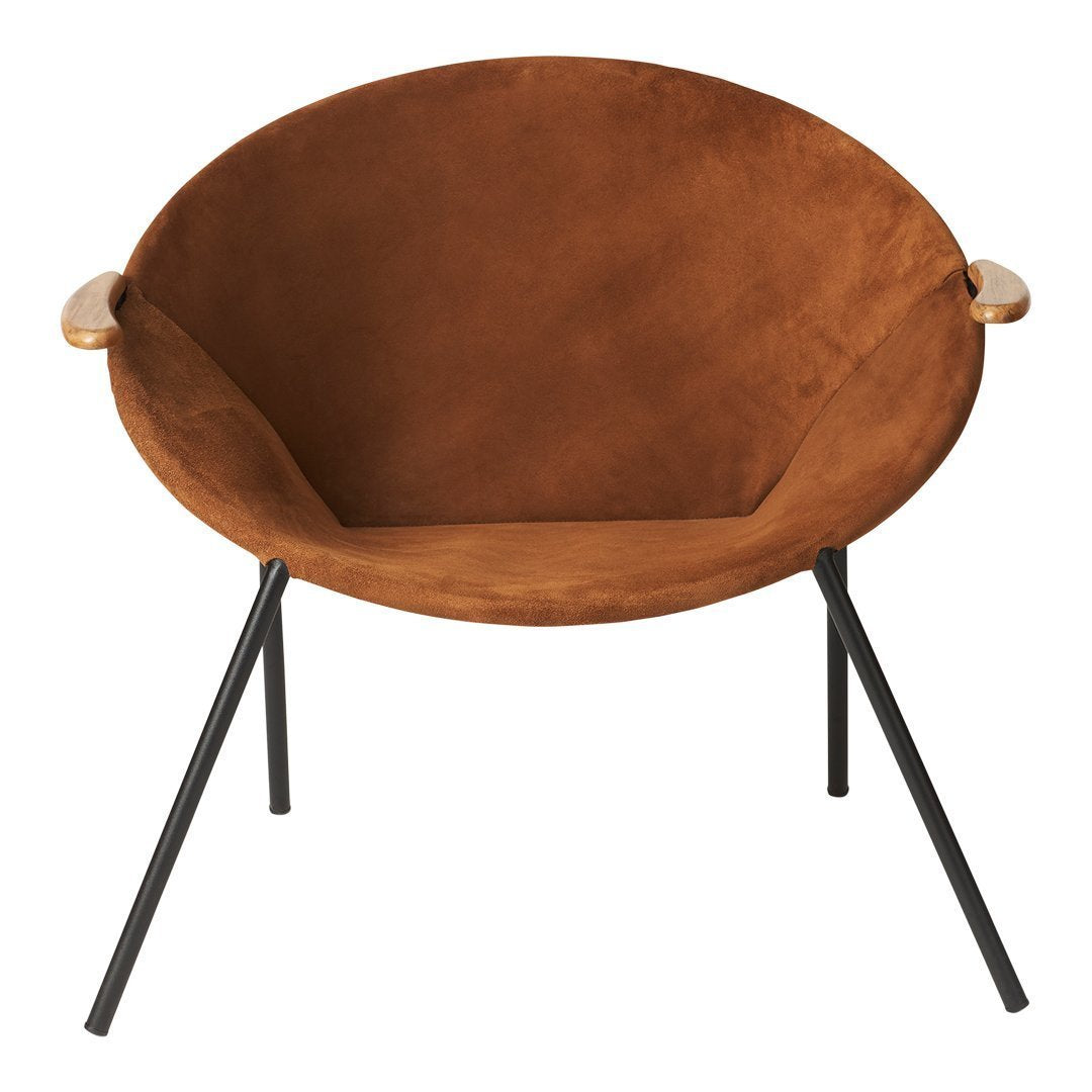 Hans Olsen Balloon Chair - Mid Century Modern Lounge Chair with Warm Nordic Design for Living Room, Lounge, or Office Decor